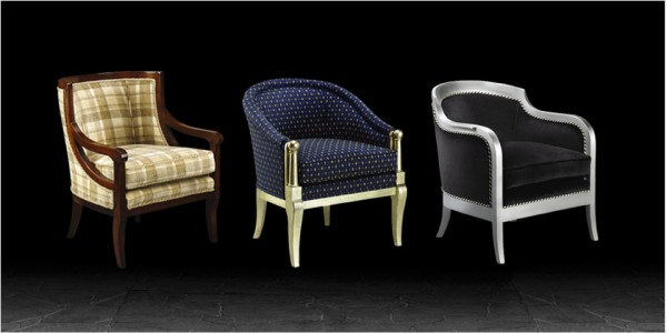 Artistic Upholstery Lucia, Sophia & Palatino chairs