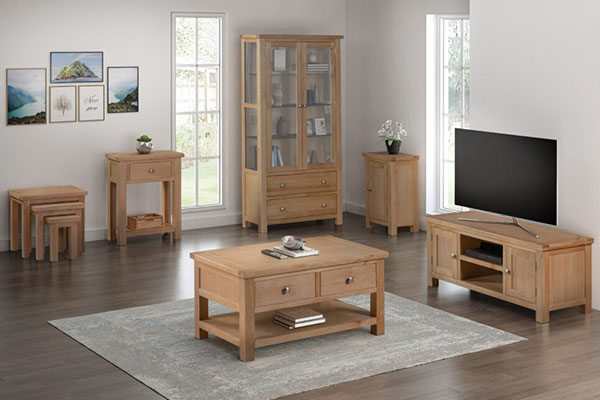 Devonshire Living Dorset Oak Living Room Furniture & Home Office Furniture