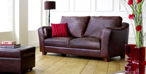 The Sofa Collection Piccadilly Premium Leather Sofa by Forest Sofa