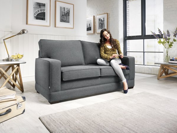 Jay-Be Modern Sofa Bed with Pocket Sprung Mattress