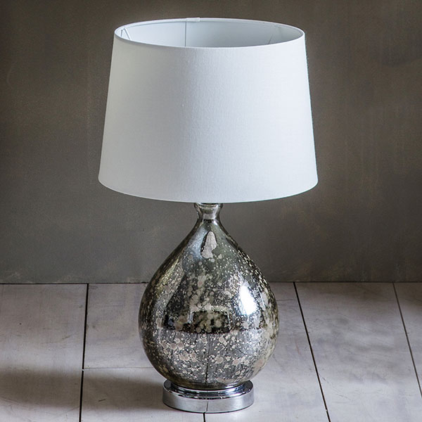Harvest Direct Lumley Table Lamp with White Shade