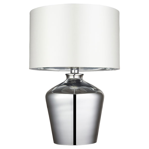 Harvest Direct Waldorf Table Lamp with Ivory Shade