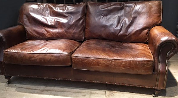 Cornberry Vintage Brown Leather Sofas