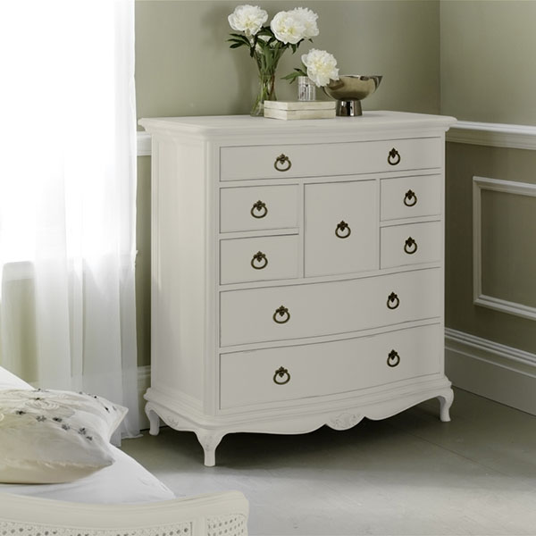Willis & Gambier Etienne Grey 8 Drawer Ches