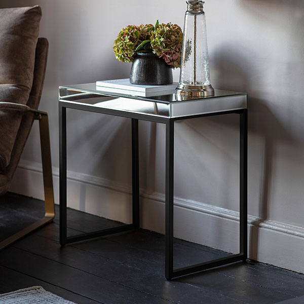 Gallery Direct Pippard Black Contemporary Side Table
