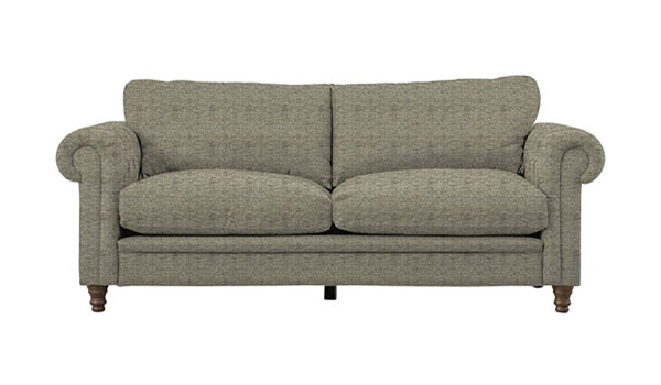 Gallery Direct Model 1 3 seater sofa shown here in Ferroli Stone fabric
