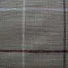 Plum - Brunel Check Fabric