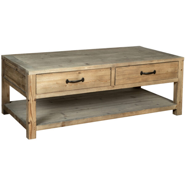 Devonshire Living Devonshire Living Chiltern Reclaimed Pine Coffee Table with 4 Drawers