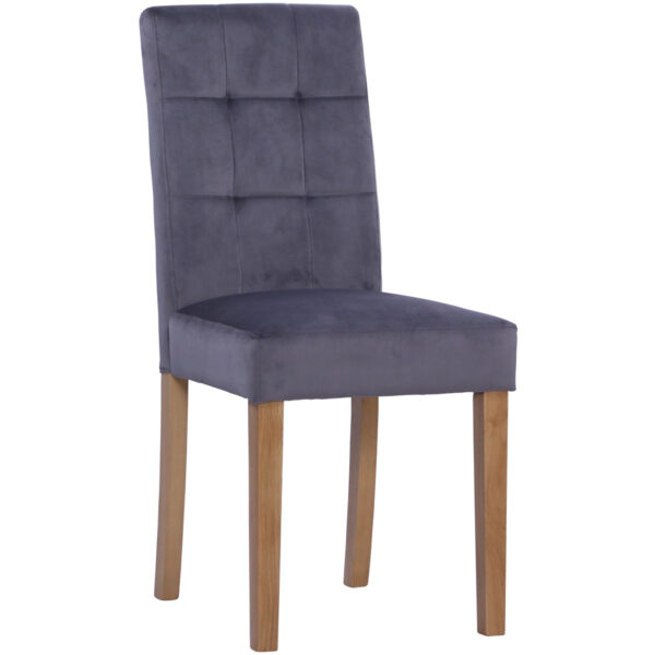 Devonshire Living Ashbury Graphite Velvet Dining Chair