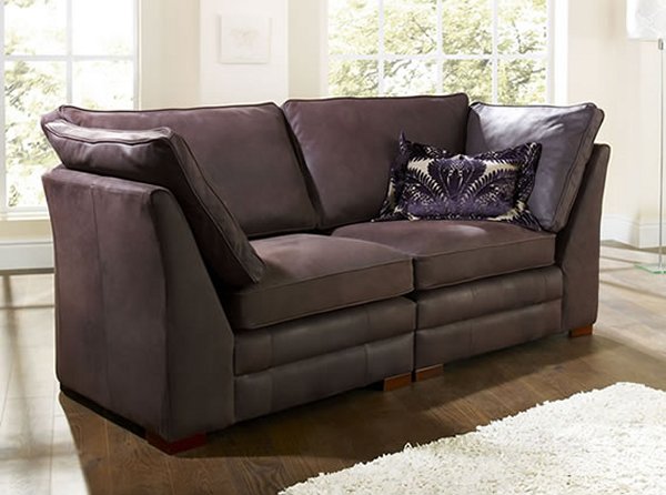 The Sofa Collection Manhattan Premium Leather Sofa by Forest Sofa