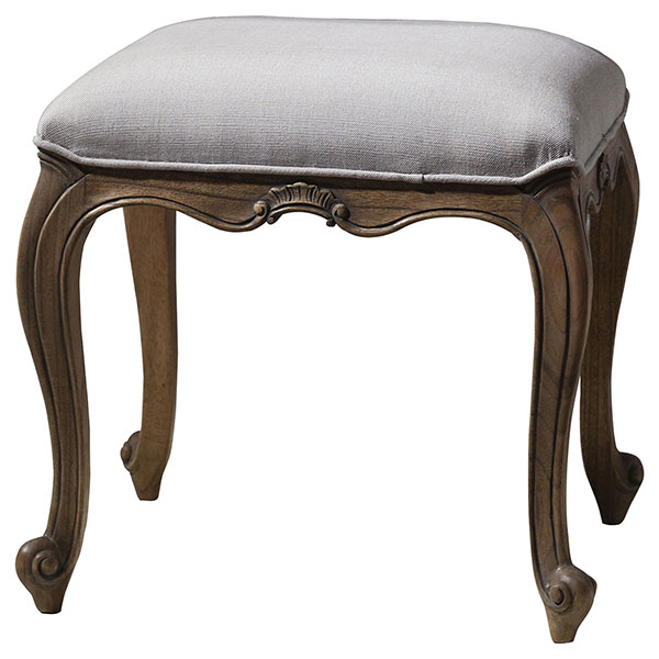 Gallery Direct Chic Weathered Dressing Table Stool