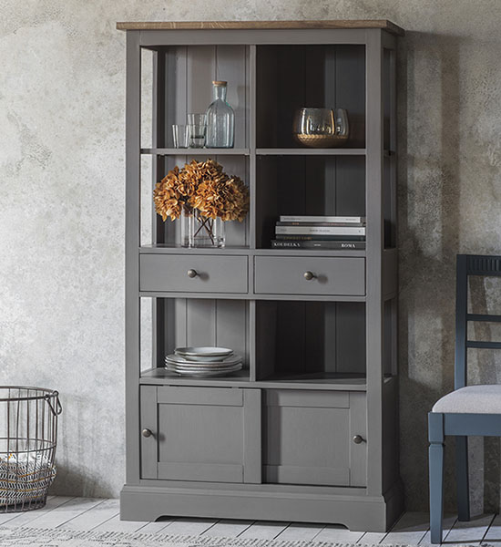 Gallery Direct Cookham Grey Bookcase