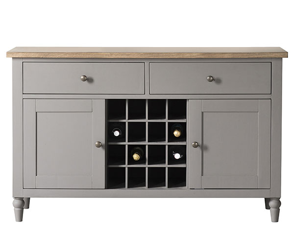 Gallery Direct Cookham Grey Large Sideboard