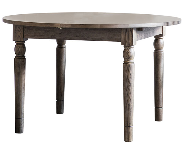 Gallery Direct Cookham Oak Round Extending Dining Table
