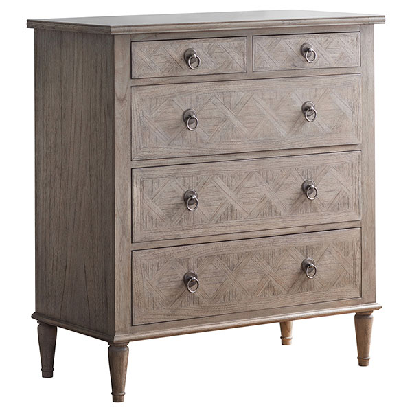 Gallery Direct Mustique 5 Drawer Chest of Drawers