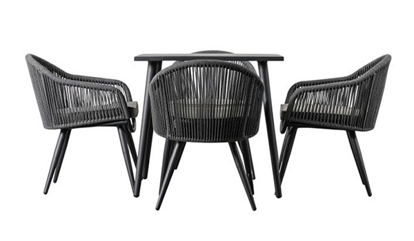Gallery Direct Cassis 4 Seater Outdoor Dining Set