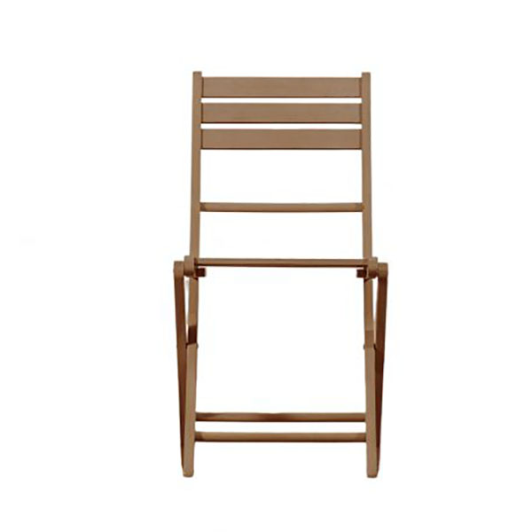 Gallery Direct Rezay Natural Outdoor Folding Chairs