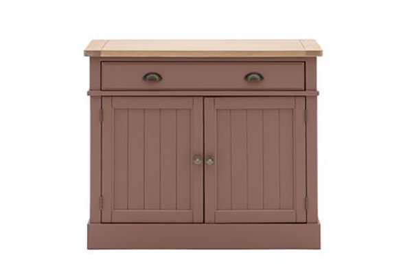 Harvest Direct Harrow Contemporary Clay Painted / Oak 2 Door Sideboard