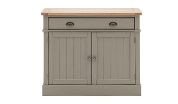 Harvest Direct Harrow Contemporary Prairie Painted / Oak 2 Door Sideboard