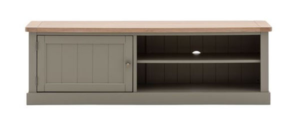 Harvest Direct Harrow Contemporary Prairie Painted / Oak Media Unit