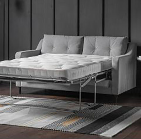 Harvest Direct Made to Order Martin  Sofabed - Shown here open as a sofabed