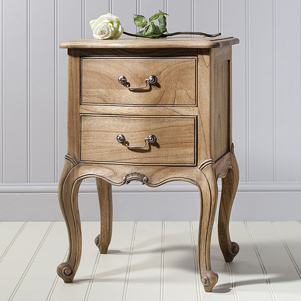 Harvest Direct Chateau weathered Bedside Table