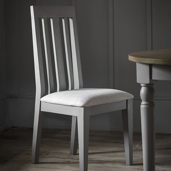 Harvest Direct Marlowe Grey Dining Chair