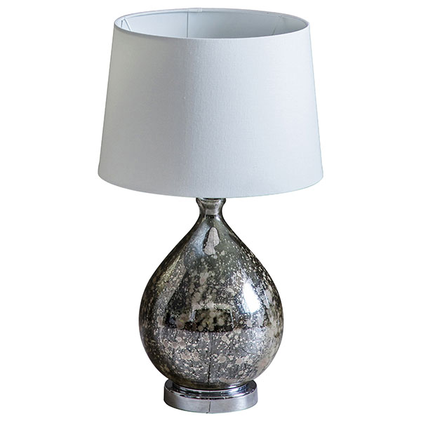 Gallery Direct Lumley Table Lamp with White Shade