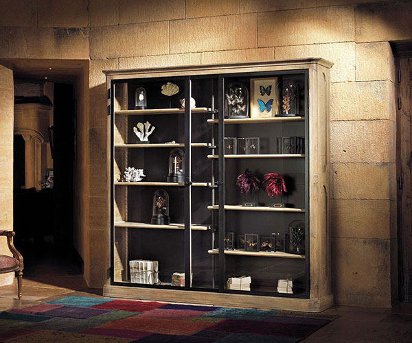 Rouchon Esprit de Chateau C940 Library Glazed Bookcase