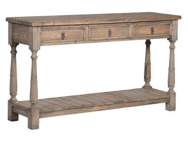 Reclaimed Pine Console Table 