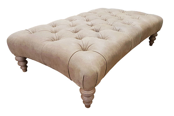 Tetrad Modern Bohemian Jacaranda Rectangular Stool