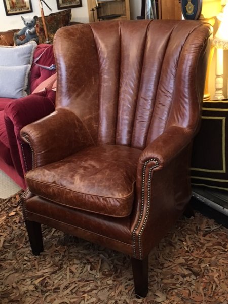 The Tetrad Beardsley Chair on display in our Southport furniture showrooms