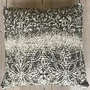 Tetrad Medium Square Khaki Print / Natural Scatter Cushion