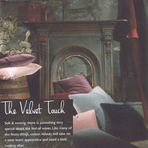Tetrad Classic Velvets Collection - The Velvet Touch