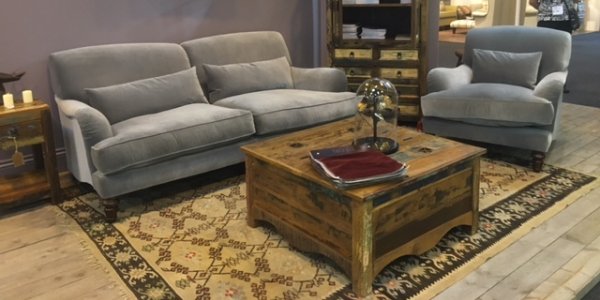 Tetrad Windermere Sofa & Armchair - A Tetrad Classic Velvets Collection Range