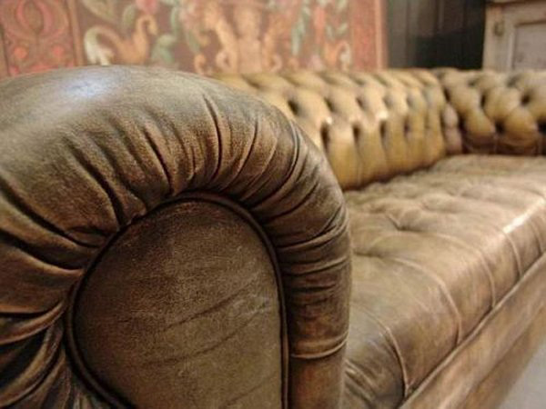 Vintage and Aged Leather Sofas and Chairss