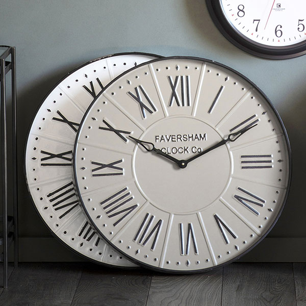  Burnett Mirage Grey Wall Clock